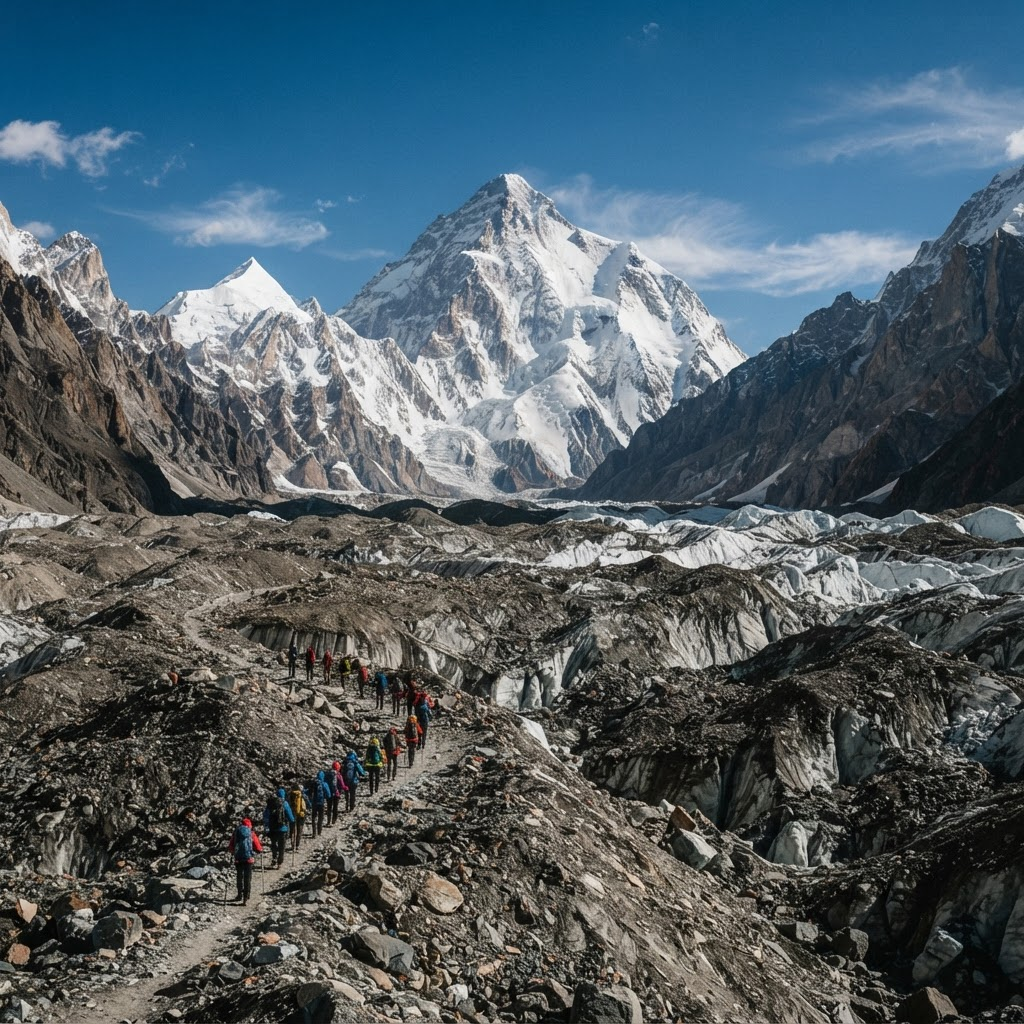 K-2 Base Camp Trek landscape