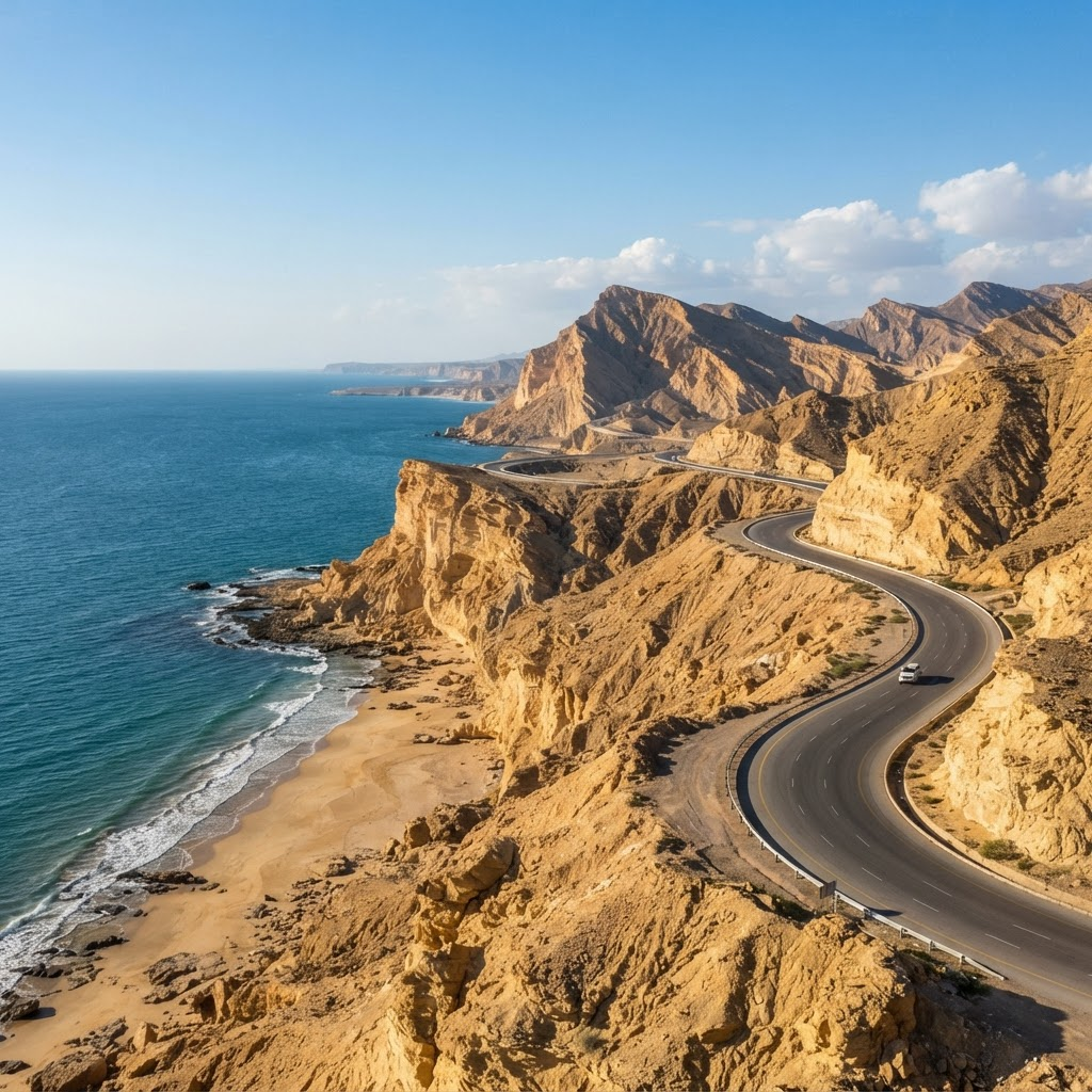 Makran Coast landscape