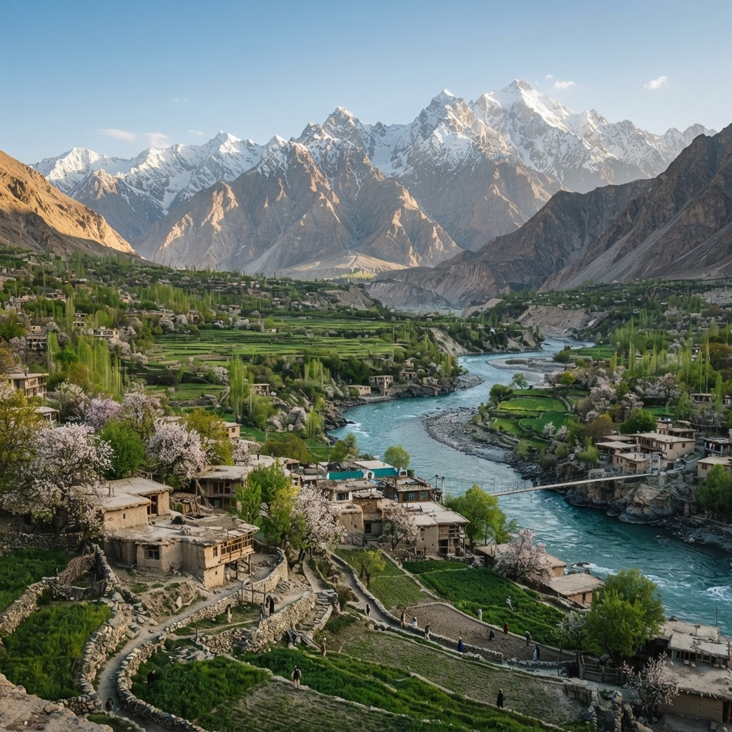 Yasin Valley landscape